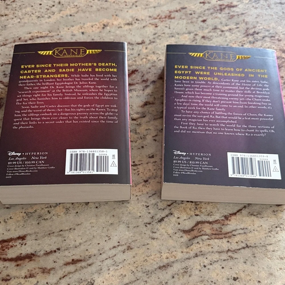 Rick Riordan Kane Chronicles Book Set - Picture 4 of 4